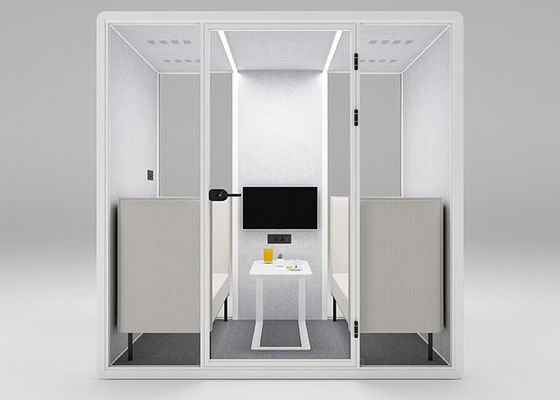Automatic Open Silent Sound Insulation Pods Ventilation System With LED Light