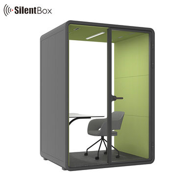 Indoor Two People Private Conference Small Soundproof Acoustic Cabinet Sound Insulation Privacy Pods