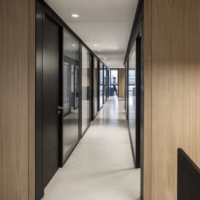 Fast Installing Solid Wall Partition Relocatable Modular Aluminum Partition Wall for Office Building