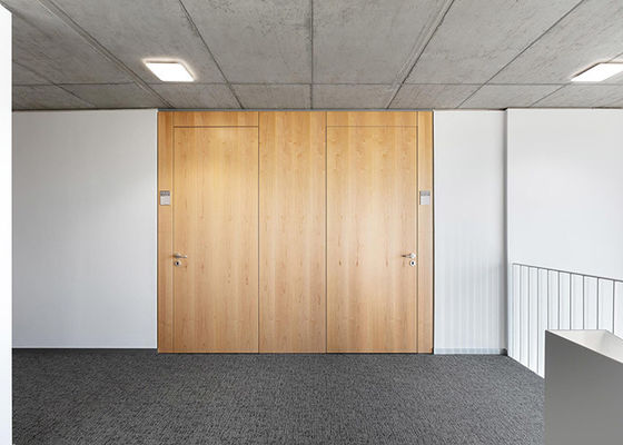 Pareti divisorie solide feltro acustico 45db+- ridurre il rumore pannello in acciaio cartone di melamina colore bianco