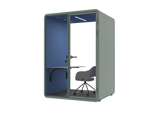 Standard americano, ufficio colorato, capsule di lavoro insonorizzate, capsule singole, confortevoli, facile da assemblare, cabina M, camera ecologica
