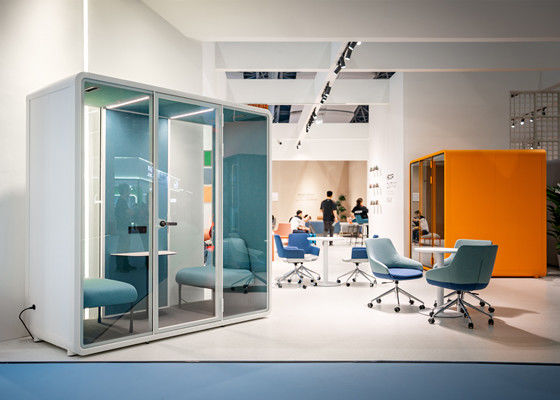 Cabina telefonica insonorizzata di alta qualità cabine di riunioni di ufficio acustico con mobili dalla Cina
